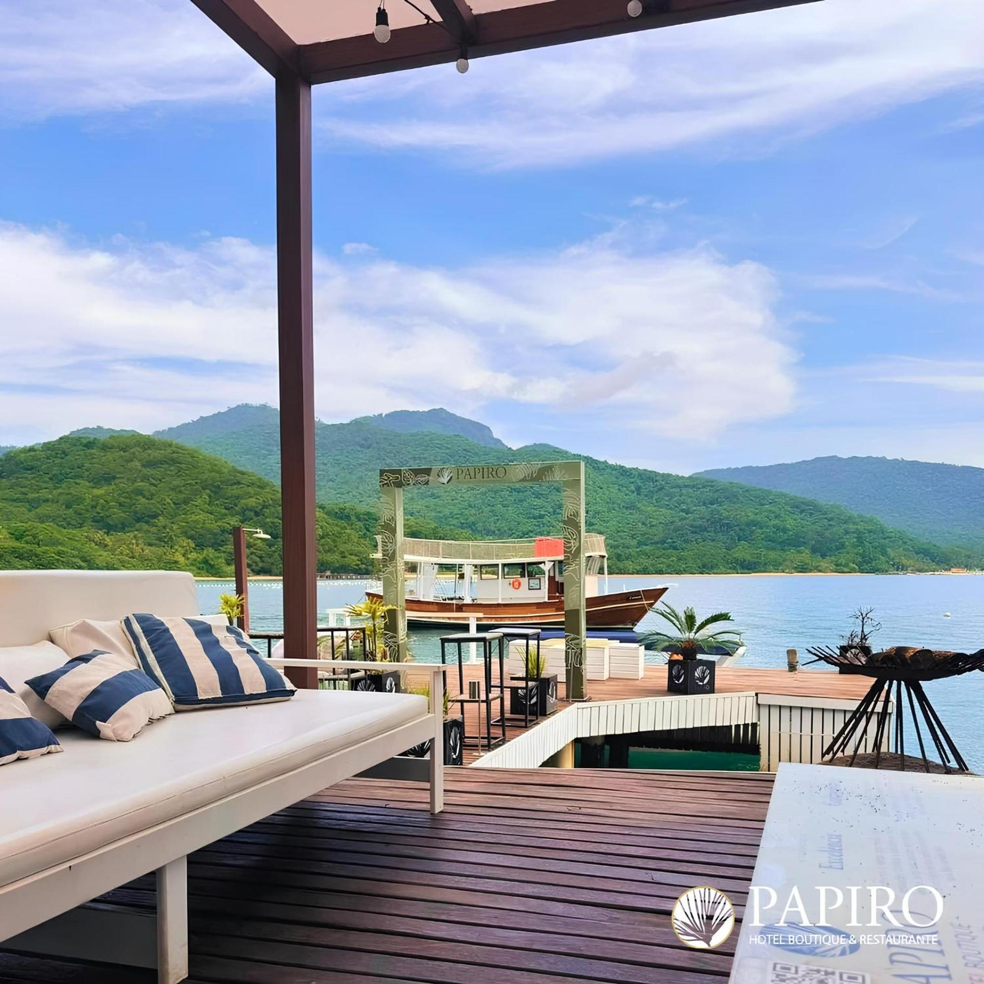 Pousada Papiro Boutique Vila do Abraao Ngoại thất bức ảnh